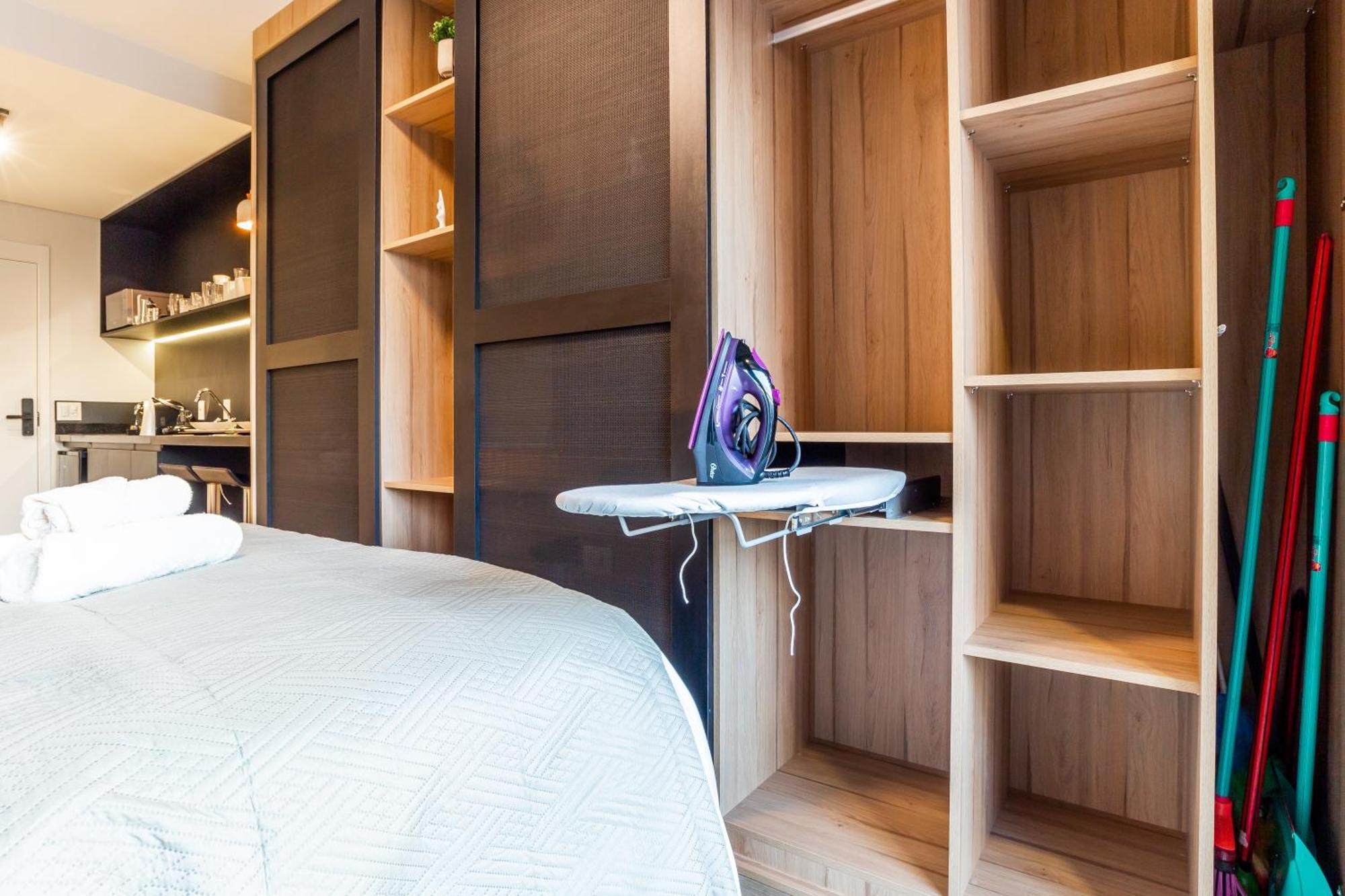 Studios No Melhor Ponto De Moema Garagem Lazer E Metro Perto Wifi Gratis 圣保罗 外观 照片